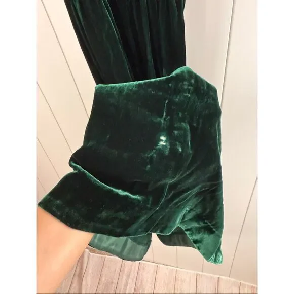 Hill House The Akilah Nap Velvet Off The Shoulder Ruffle Dress Emerald S - armafbd.com Hill House The Akilah Nap Velvet Off The Shoulder Ruffle Dress Emerald S - armafbd.com